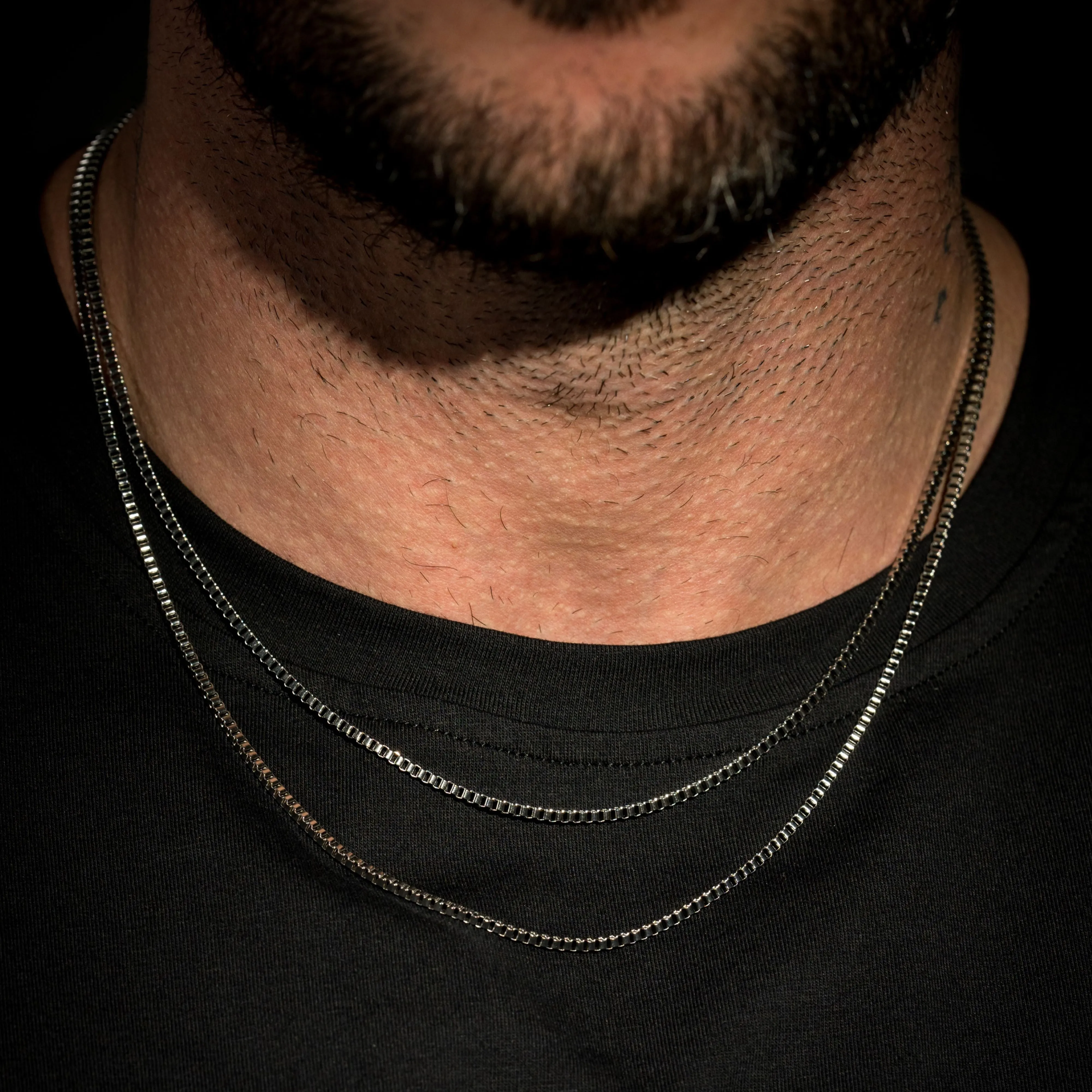 Minimal Box Chain - Silver RG197