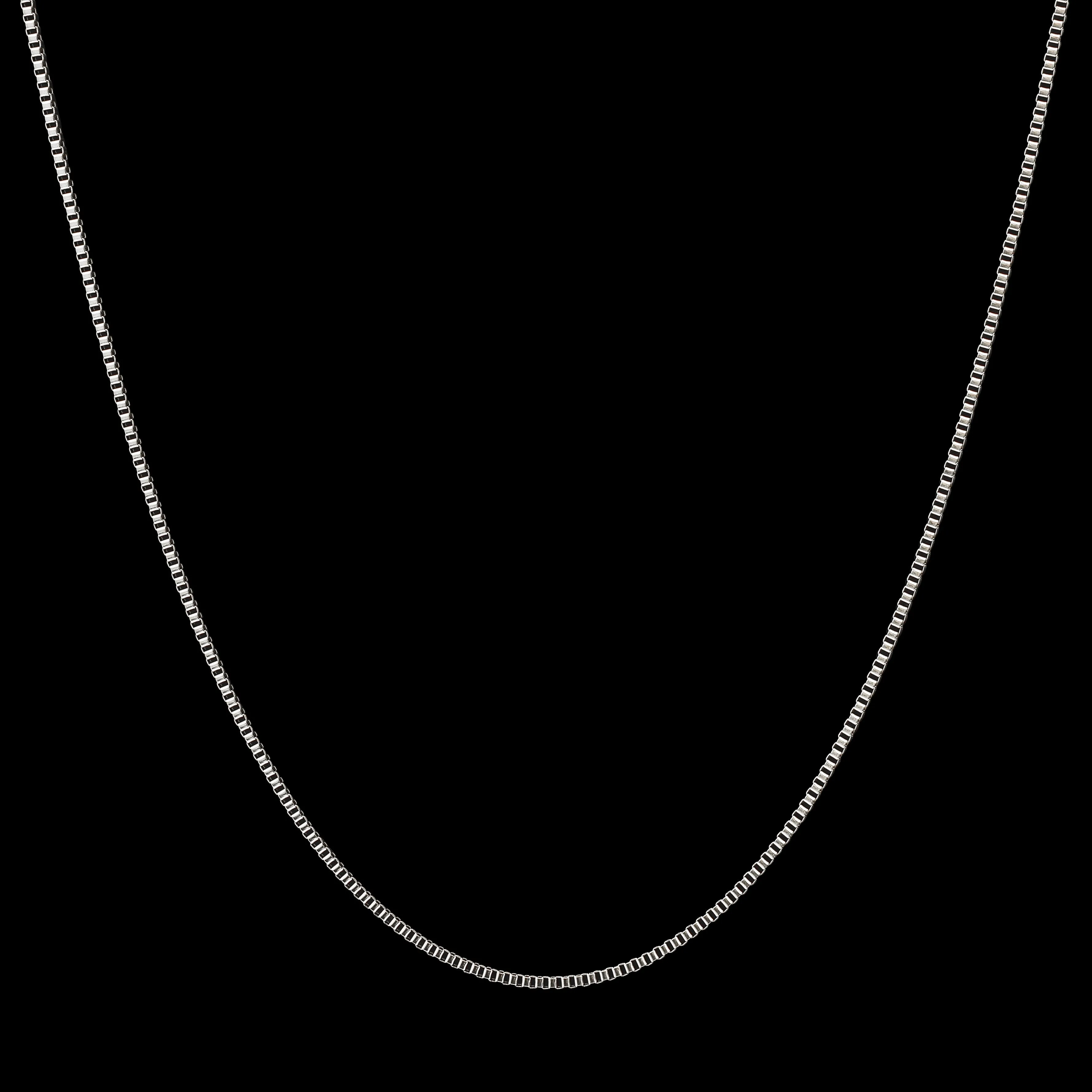 Minimal Box Chain - Silver RG197