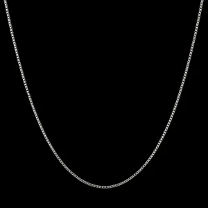 Minimal Box Chain - Silver RG197