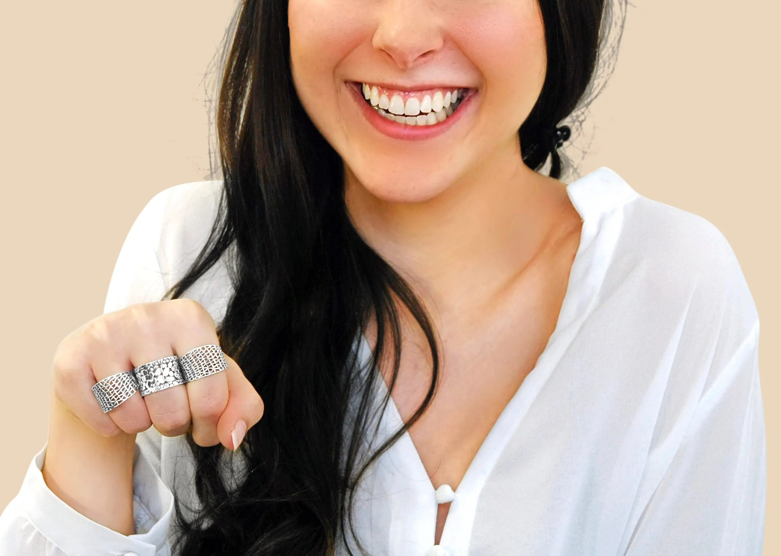 MODERN WEAVED RING