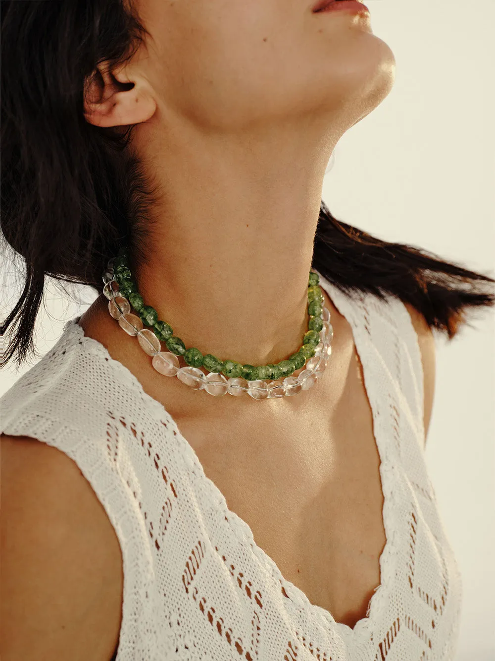 MUKTANK x JUUNNGLE NANAX Snow Mountain Necklace