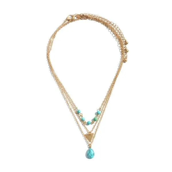 Natural Stone Necklace Sets