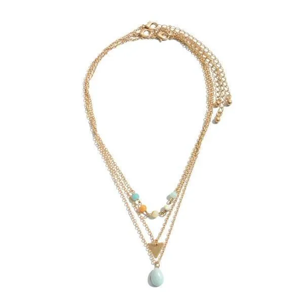 Natural Stone Necklace Sets