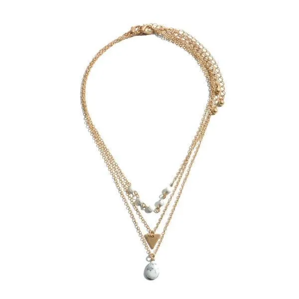 Natural Stone Necklace Sets