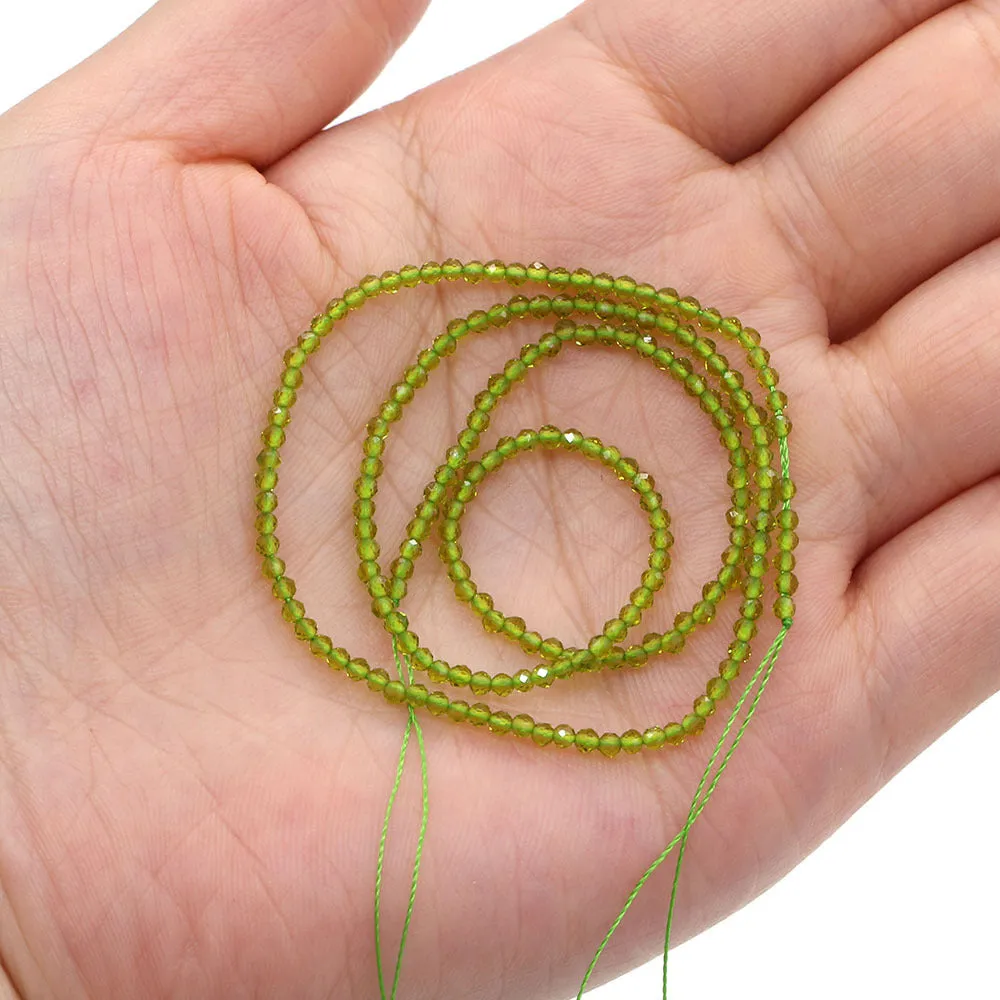 Natural Stone Semi-Precious Stone Synthetic Glass Faceted Spinel Beads