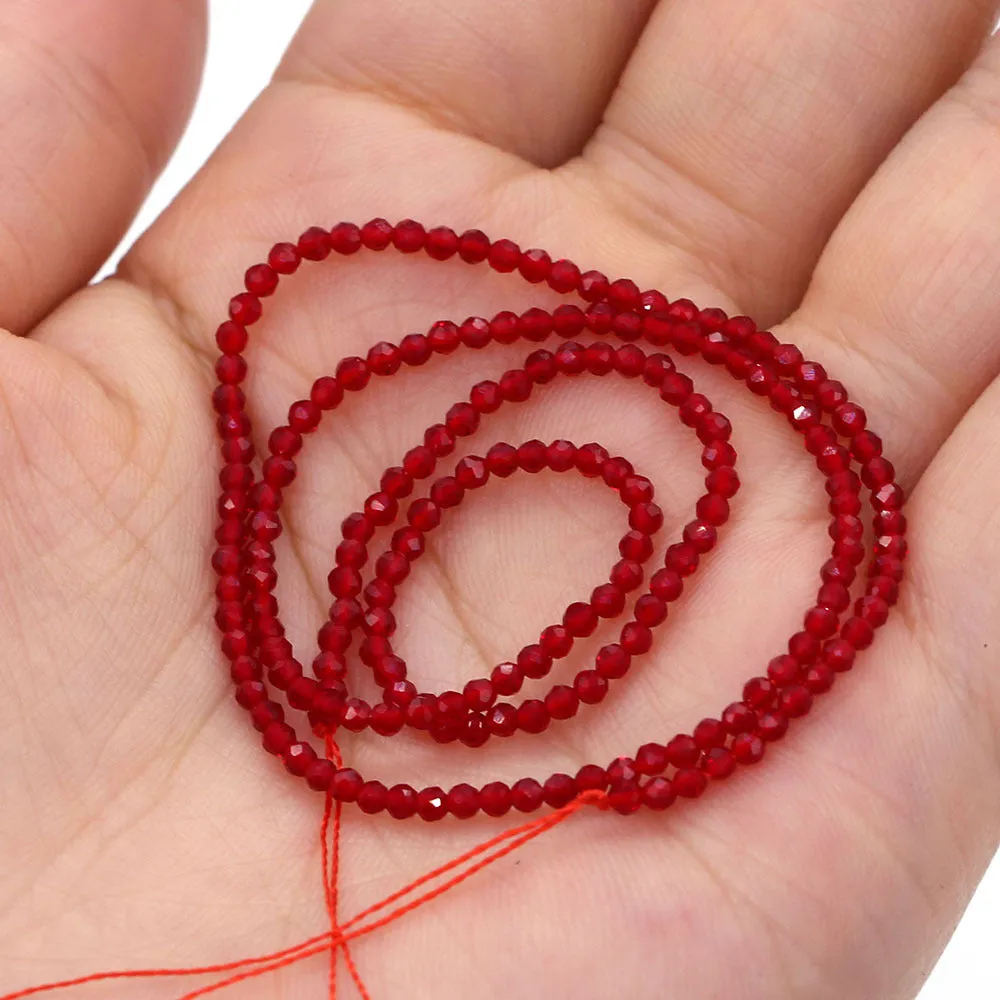 Natural Stone Semi-Precious Stone Synthetic Glass Faceted Spinel Beads