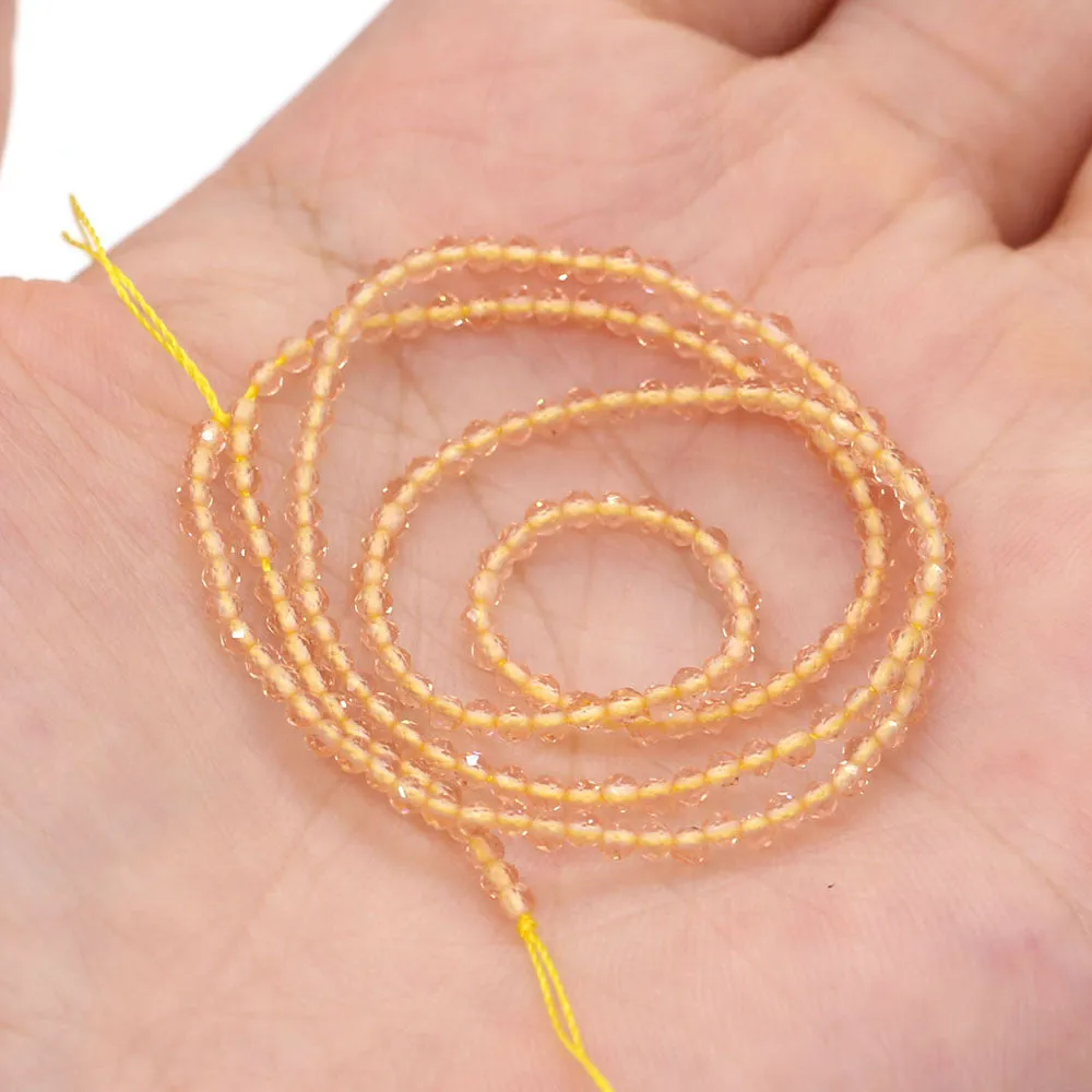 Natural Stone Semi-Precious Stone Synthetic Glass Faceted Spinel Beads
