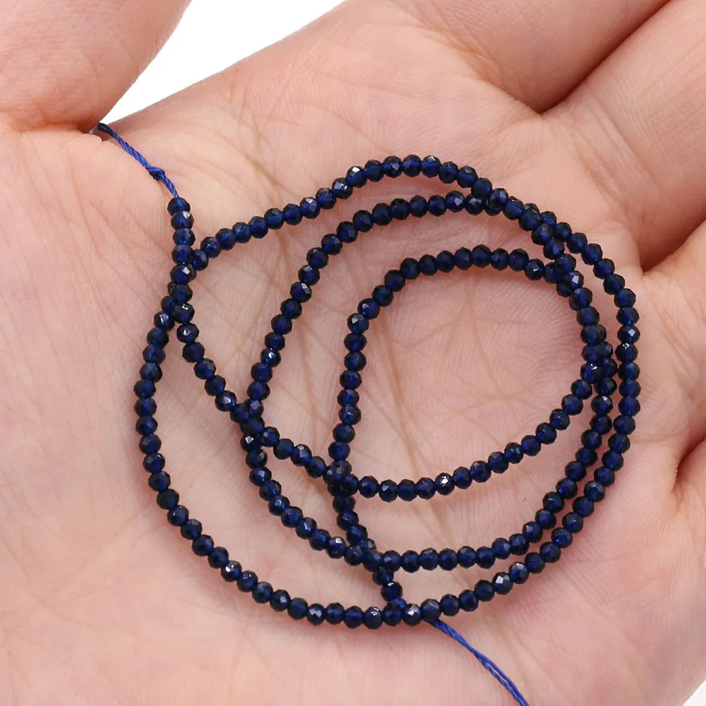 Natural Stone Semi-Precious Stone Synthetic Glass Faceted Spinel Beads