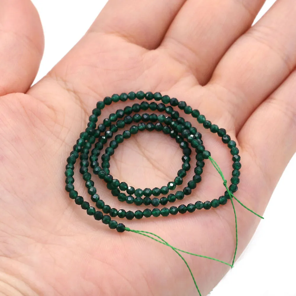 Natural Stone Semi-Precious Stone Synthetic Glass Faceted Spinel Beads