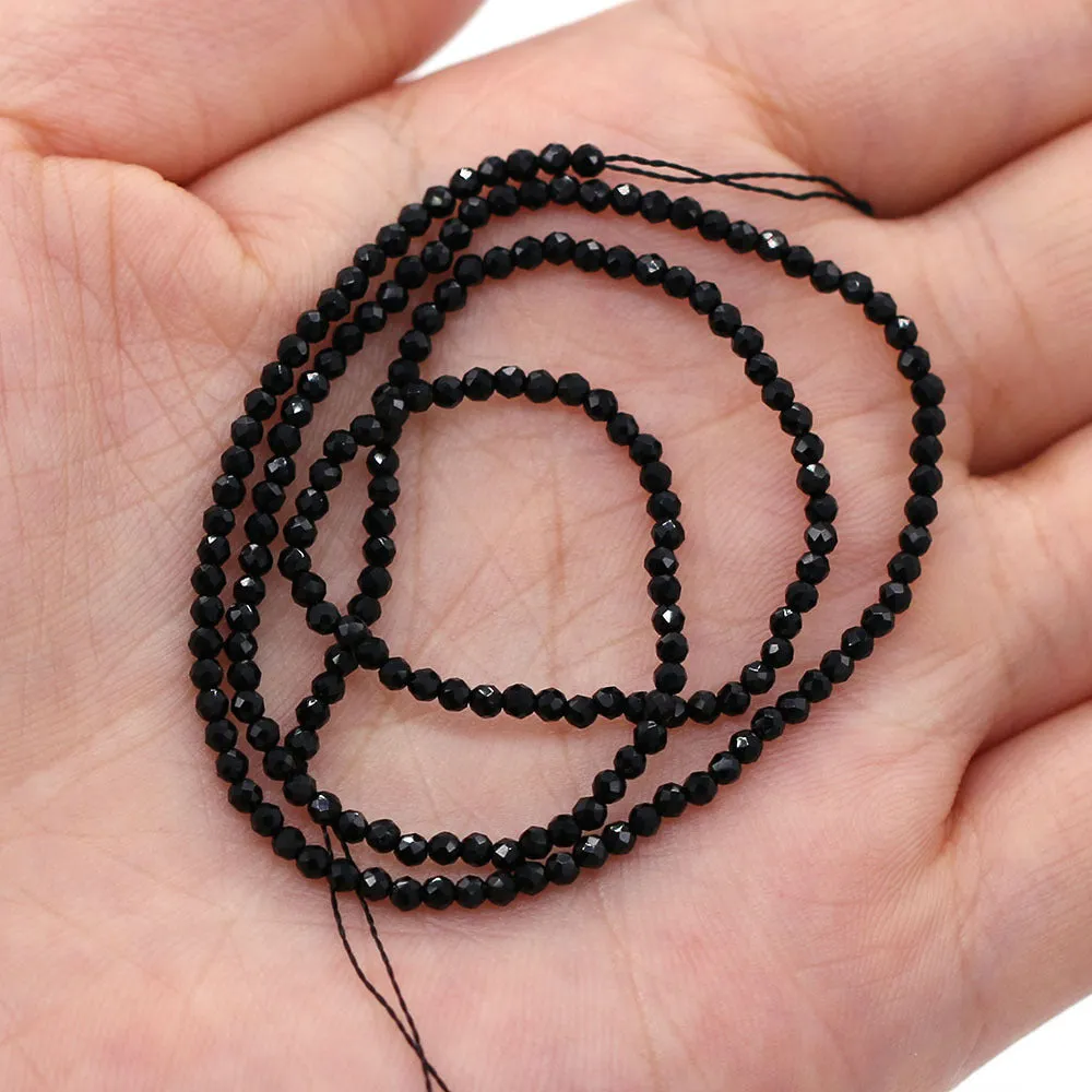 Natural Stone Semi-Precious Stone Synthetic Glass Faceted Spinel Beads