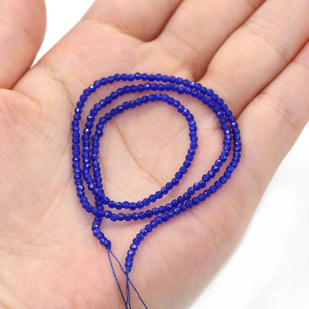 Natural Stone Semi-Precious Stone Synthetic Glass Faceted Spinel Beads