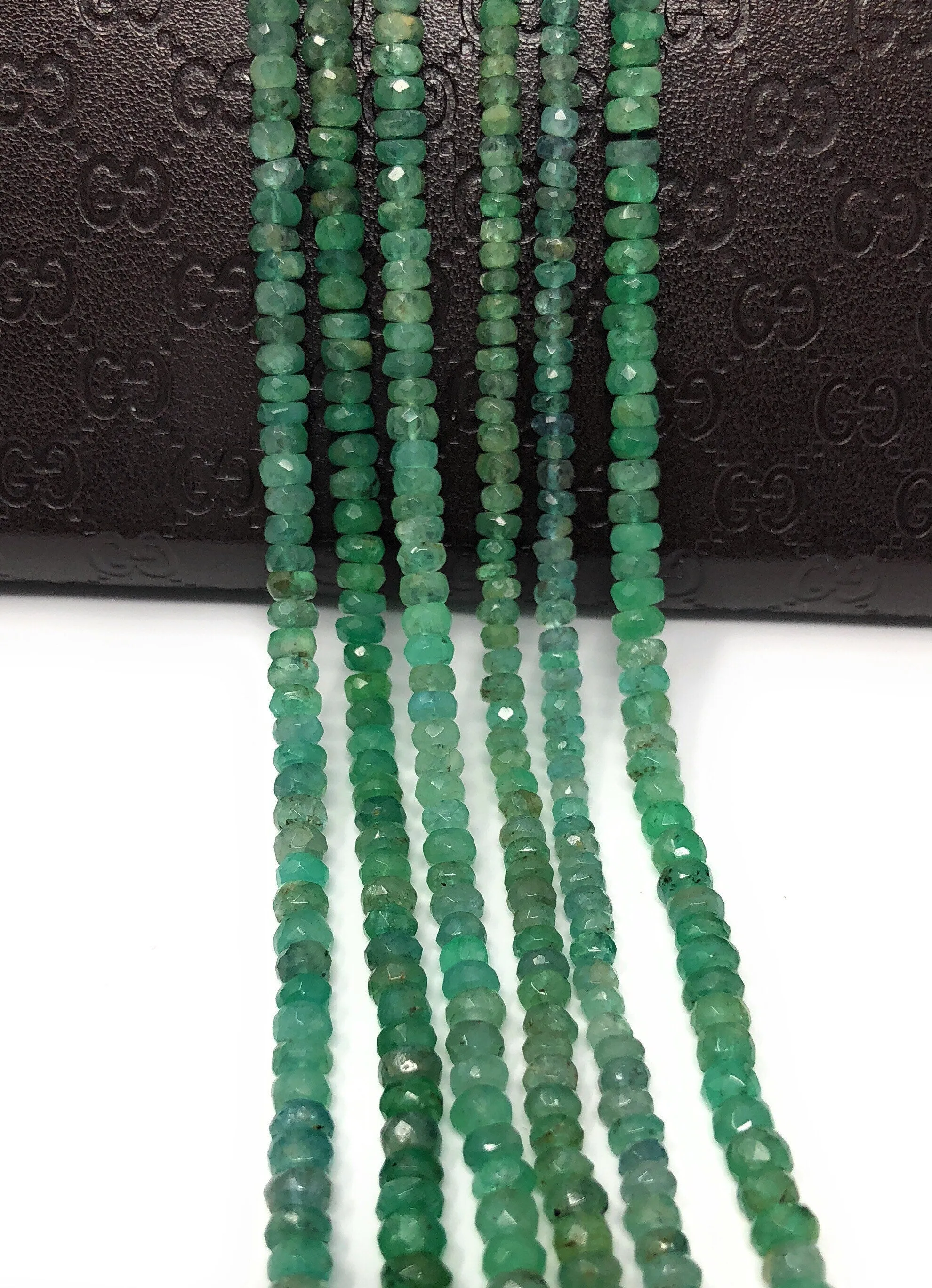 Natural Zambian Emerald Beads, Genuine Gemstone Beads, Wholesale Beads for DIY Jewelry, Jewelry Supplies for Jewelry Making, 2.5mm - 6mm