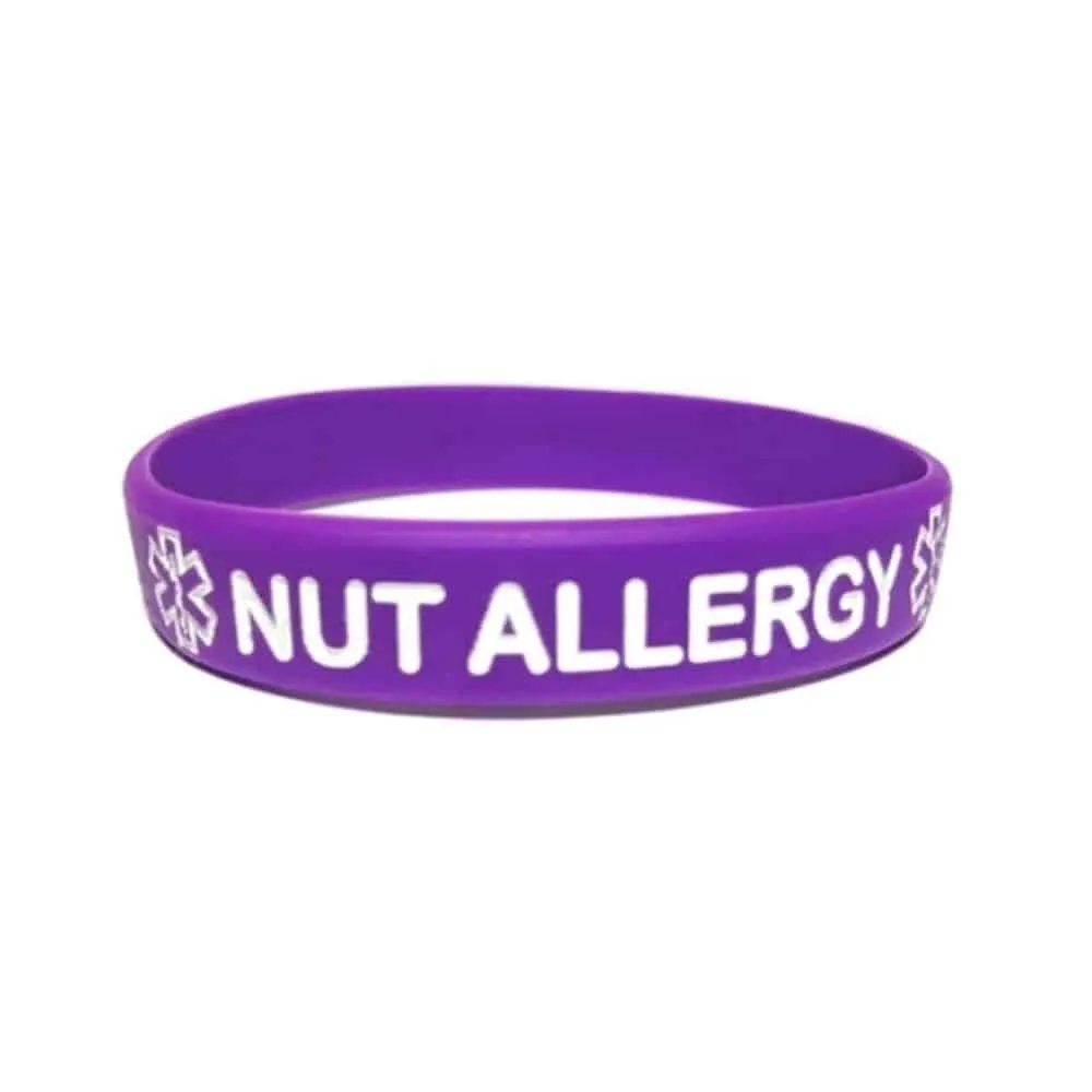 Nut Allergy Bracelet,5pcs/set size:(22cm)