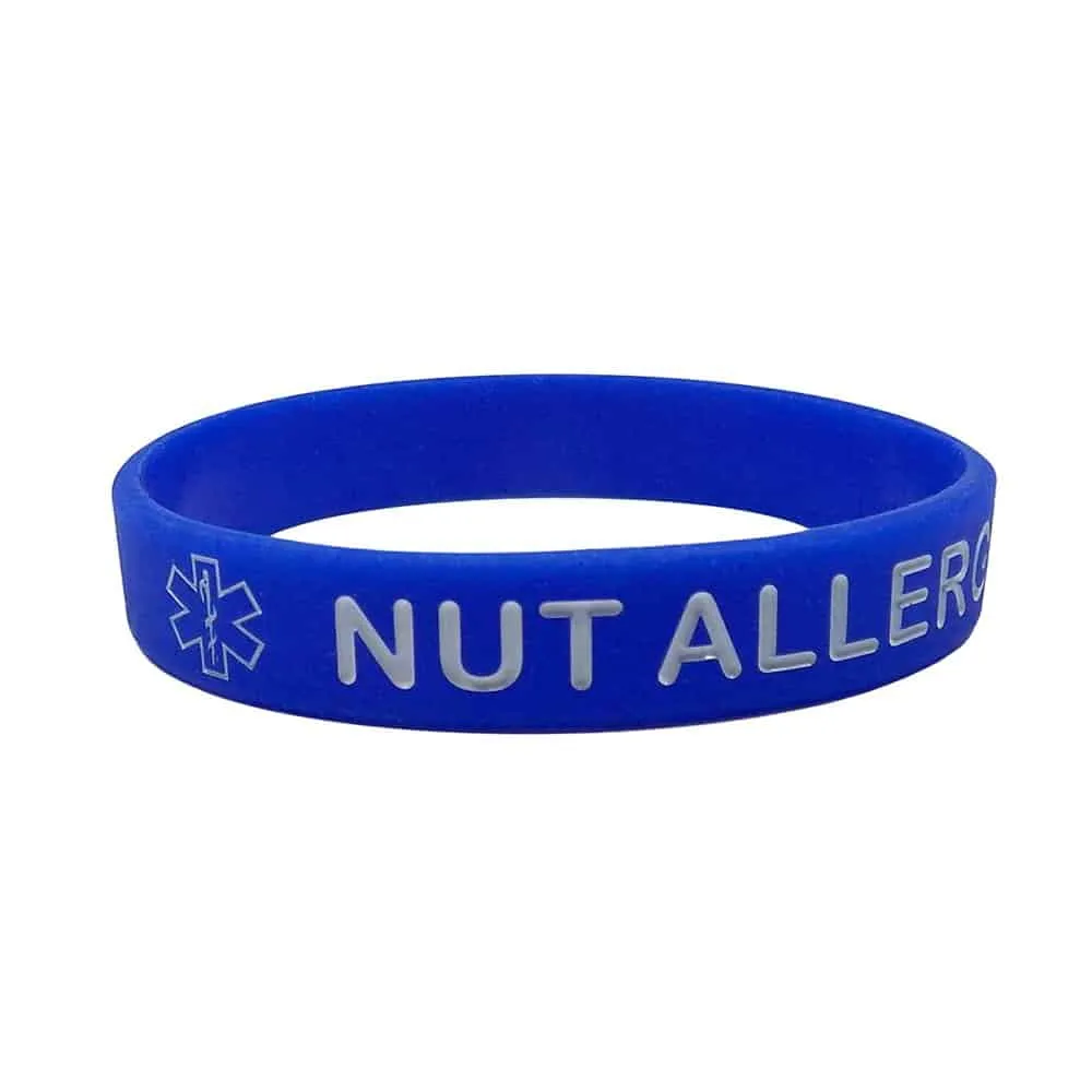 Nut Allergy Bracelet,5pcs/set size:(22cm)