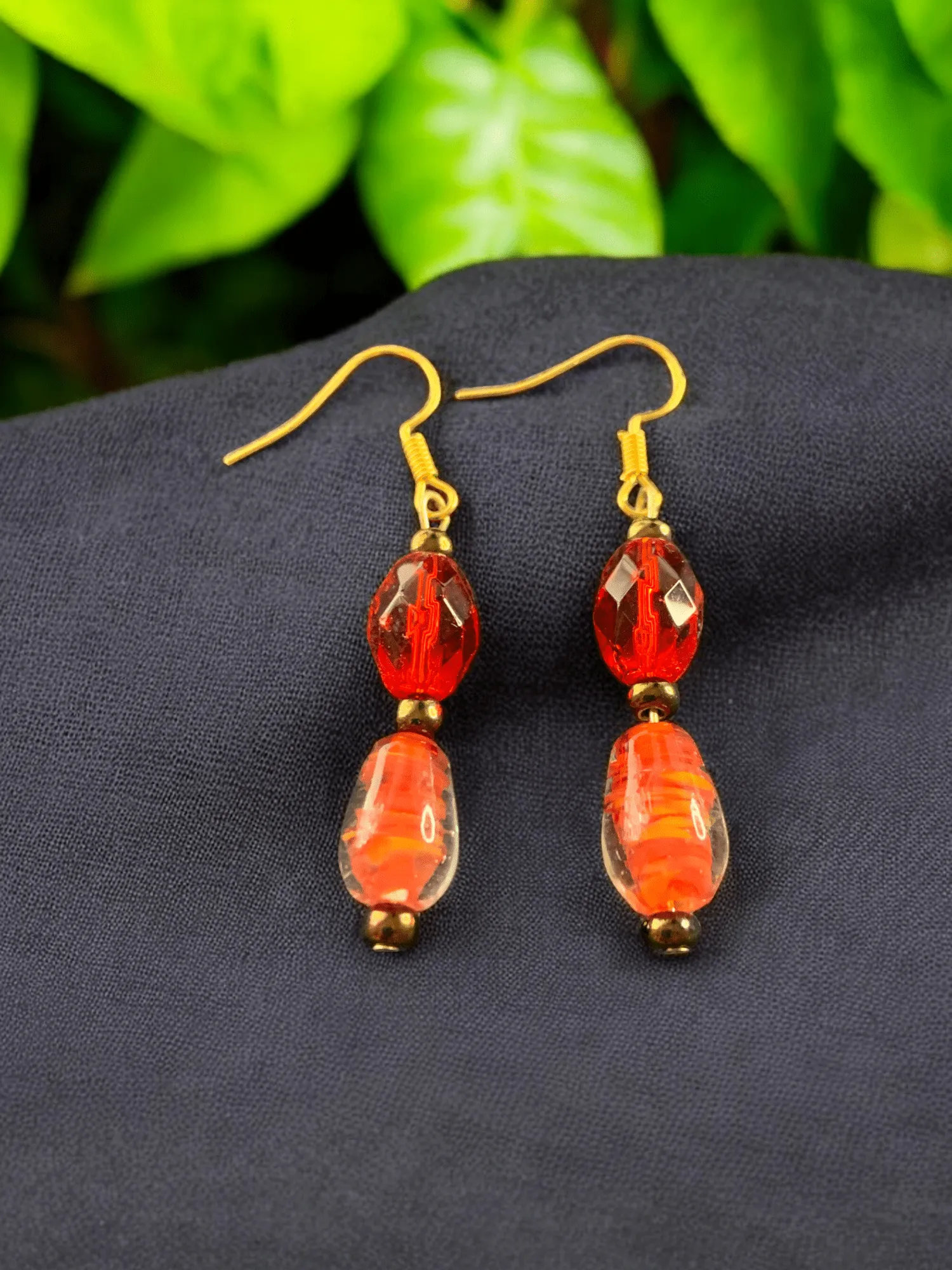 Orange tear drop