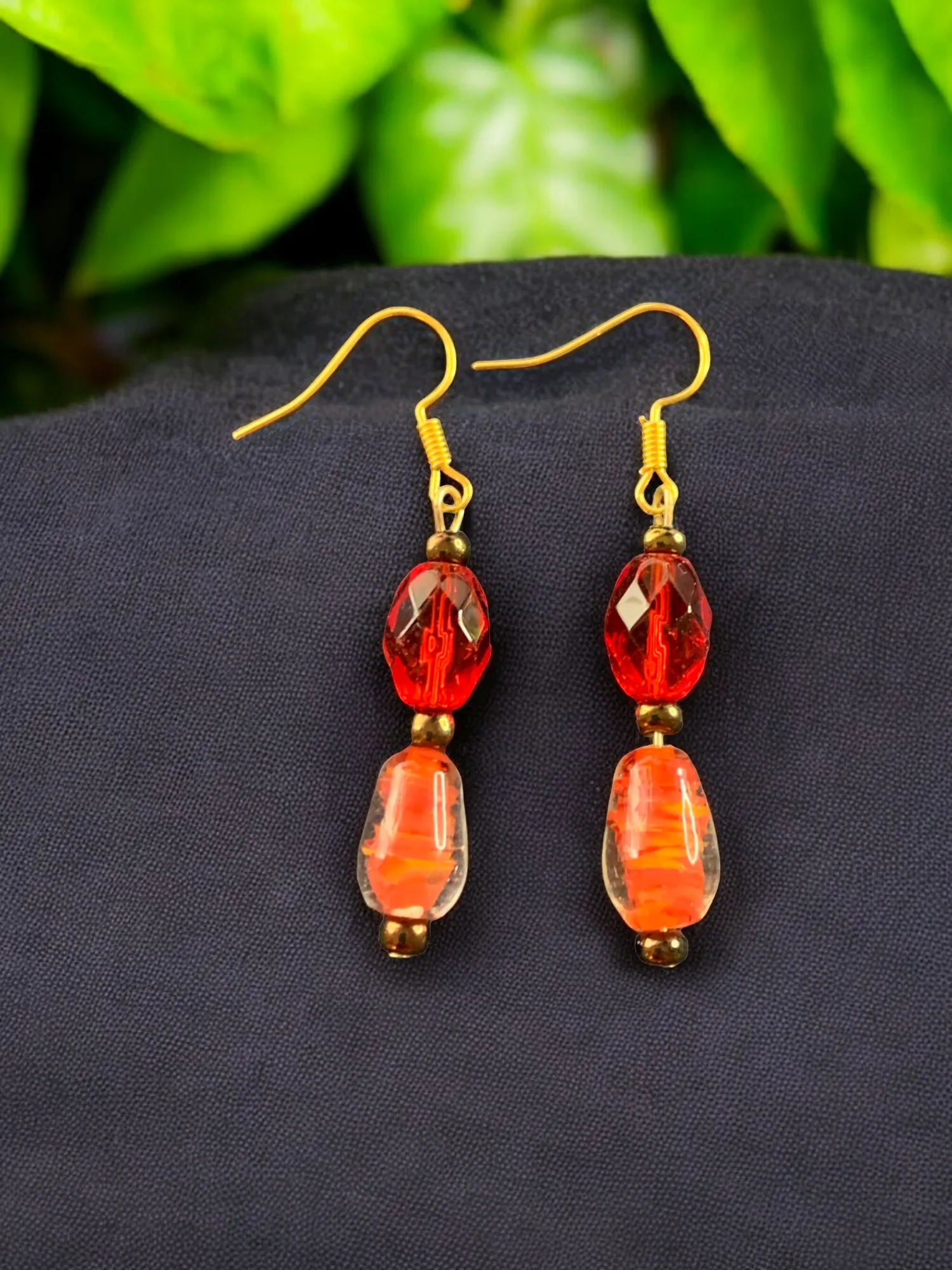 Orange tear drop