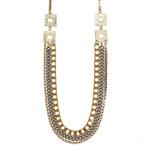 ORIA MULTI-CHAIN NECKLACE