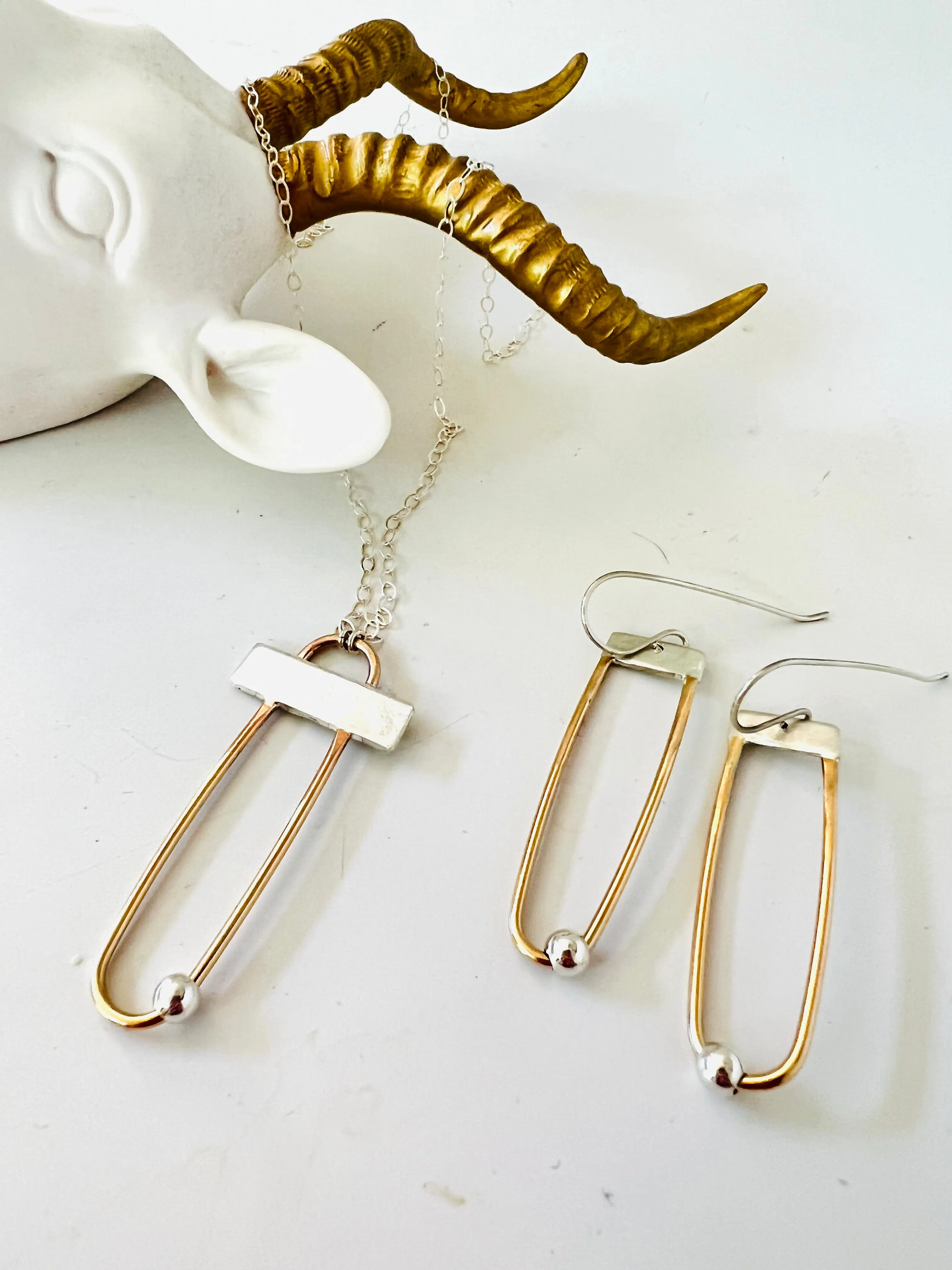 Paddle Fidget Earrings