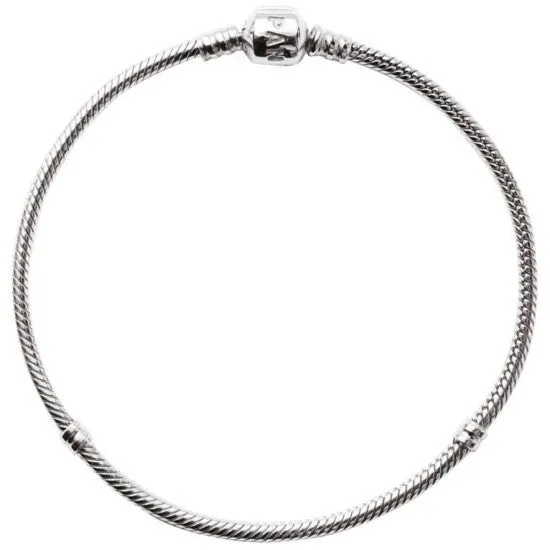 Pandora Barrel Clasp Charm Bracelet