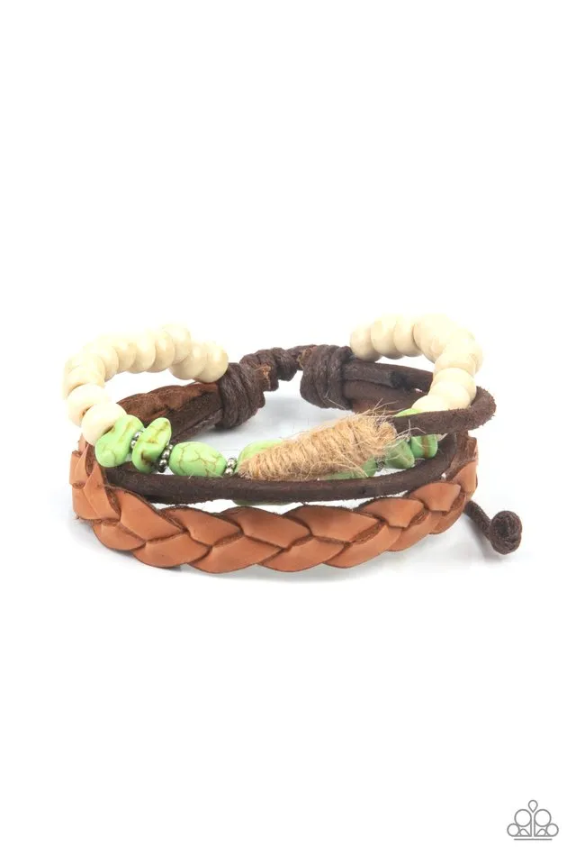 Paparazzi Bracelet ~ Far Out Wayfair - Green