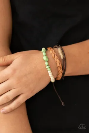 Paparazzi Bracelet ~ Far Out Wayfair - Green