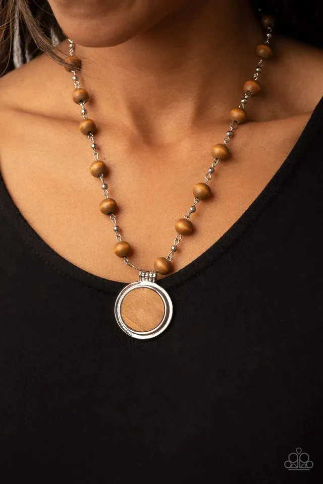 Paparazzi Necklace ~ Soulful Sunrise - Brown