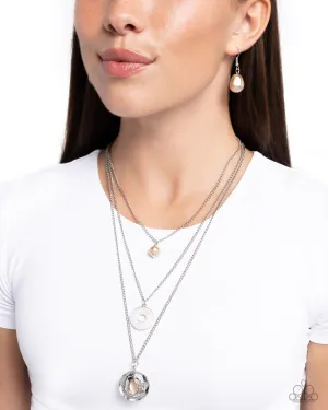 Paparazzi Refined Reaction - Brown Necklace P2RE-BNXX-342XX