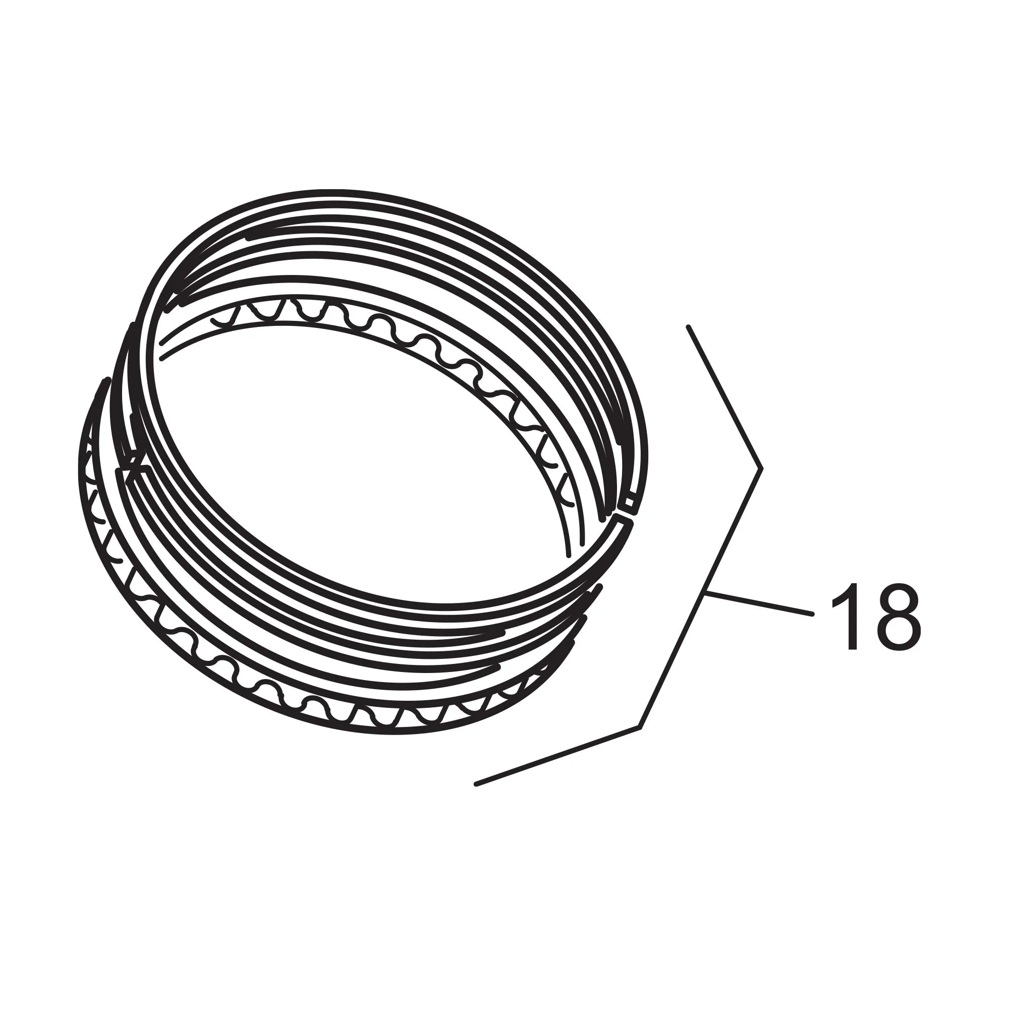 Piston Ring Set - .010 Oversize
