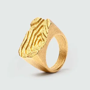 Pit Ring | Steel | Gold