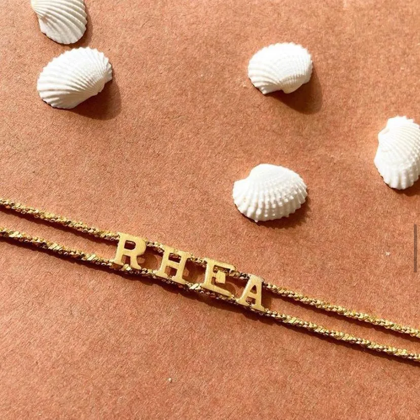 Plain Name Bracelet