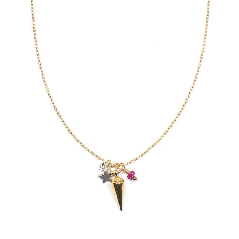 POTPOURRI CHARMS PENDANT NECKLACE