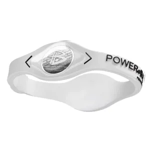 Power Balance bracelet for athletic performance & stability - White (M)