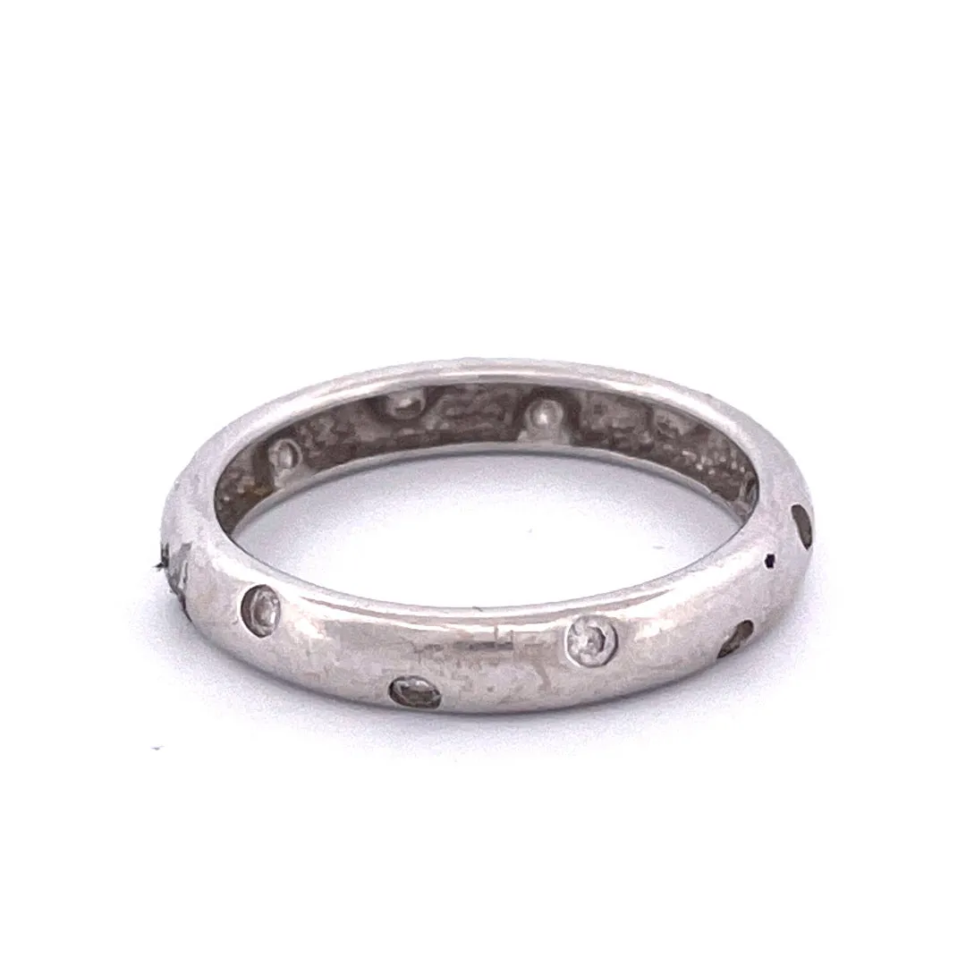 Radiant 14k White Gold Diamond Ring