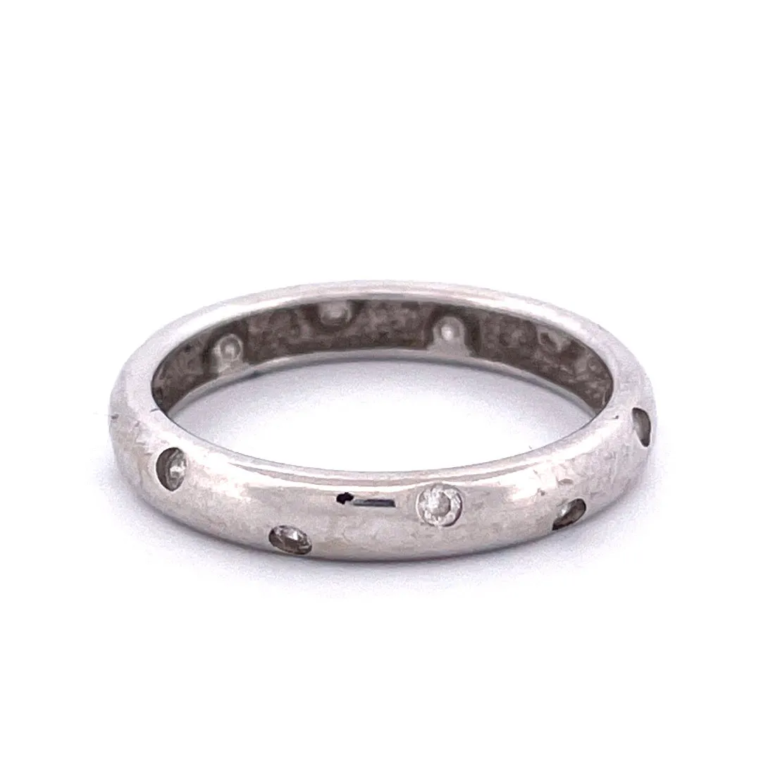 Radiant 14k White Gold Diamond Ring
