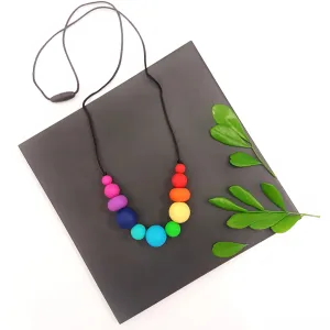 Rainbow Bubbles Necklace
