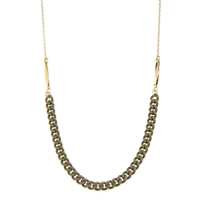 REBEL GOLD MULTI-CHAIN NECKLACE