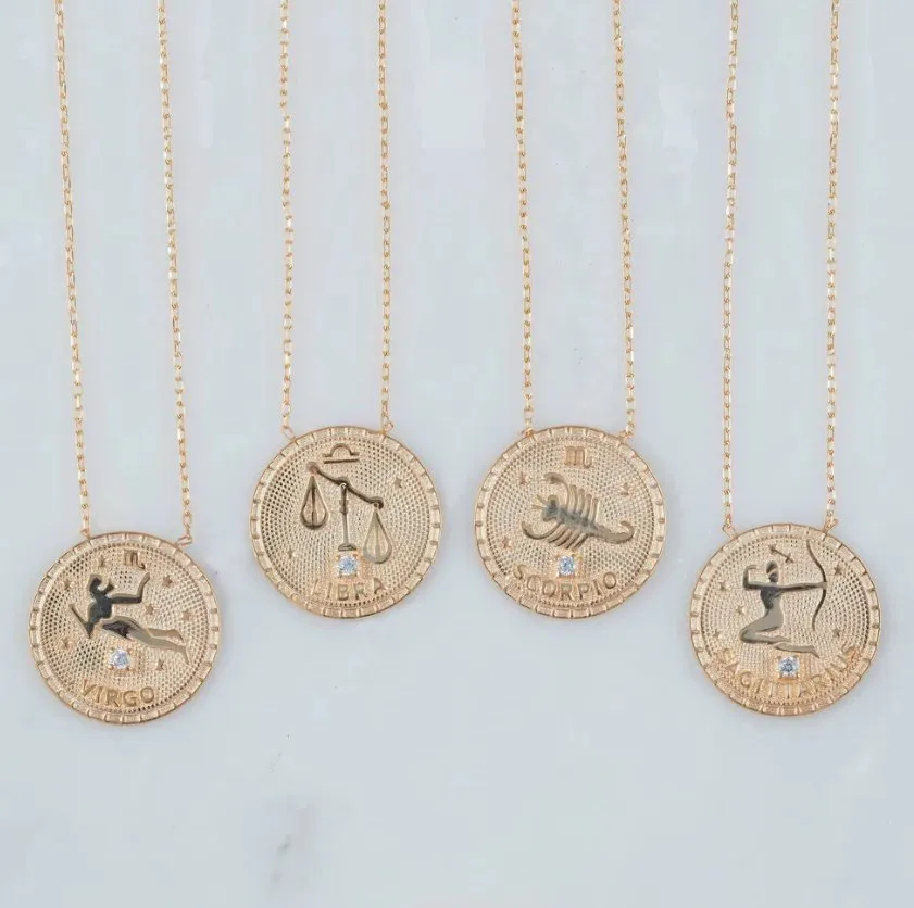 Redone Vintage Zodiac Necklace