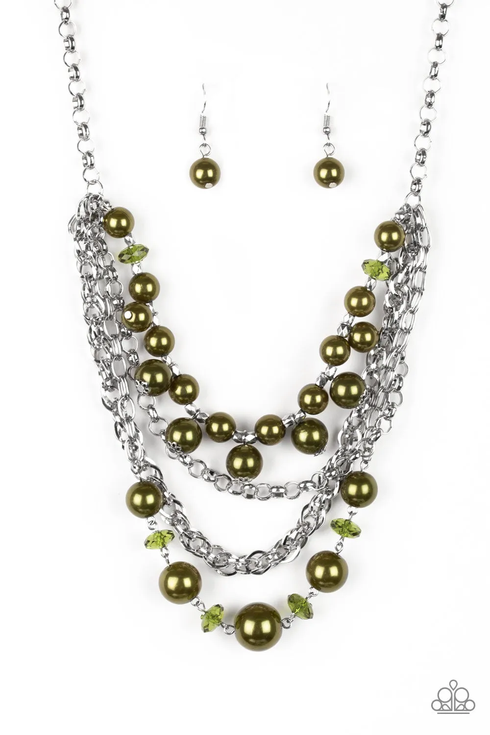 Rockin Rockette - Green Paparazzi Accessories