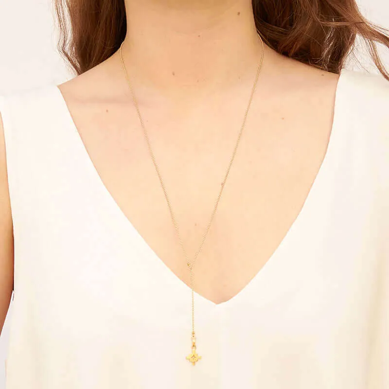 ROSARIA BALL CHAIN NECKLACE