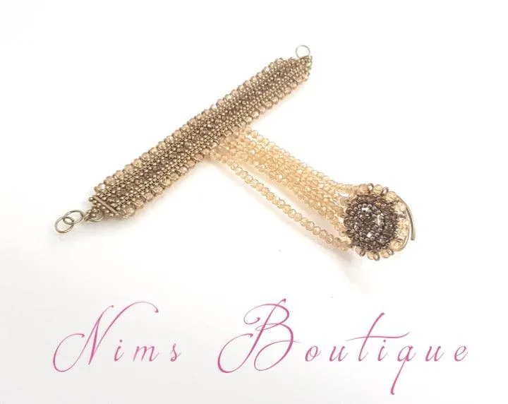 Royal Gold Stone Small Handpiece / Hath Panja