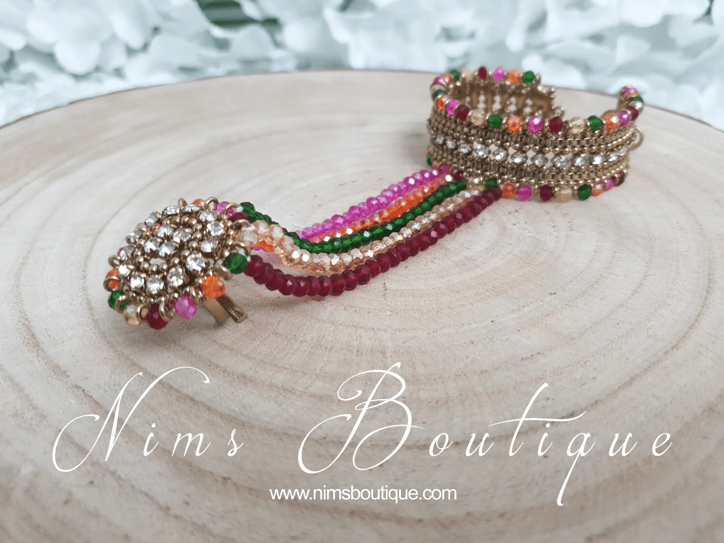 Royal Multicolour Small Handpiece / Hath Panja