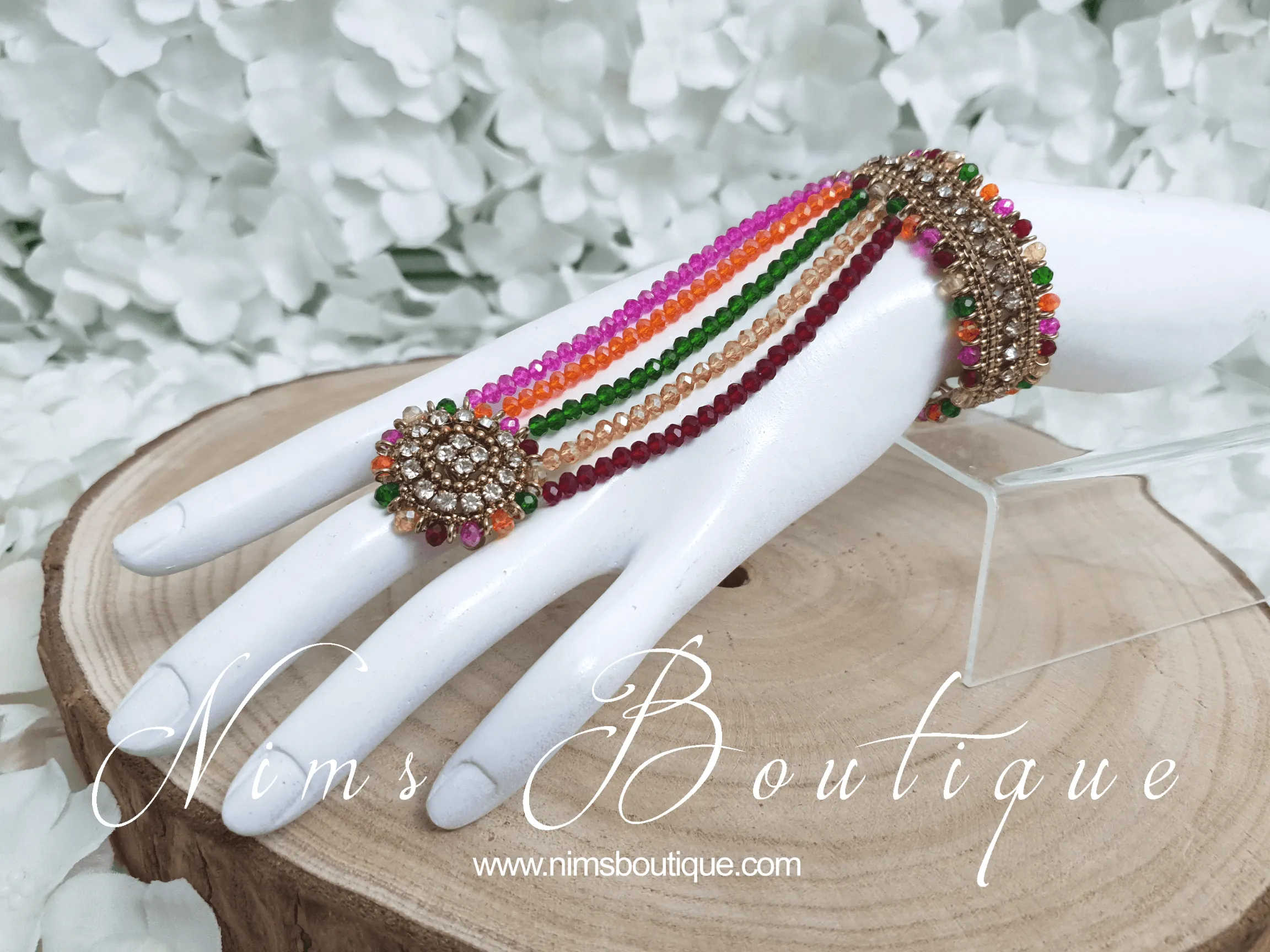 Royal Multicolour Small Handpiece / Hath Panja