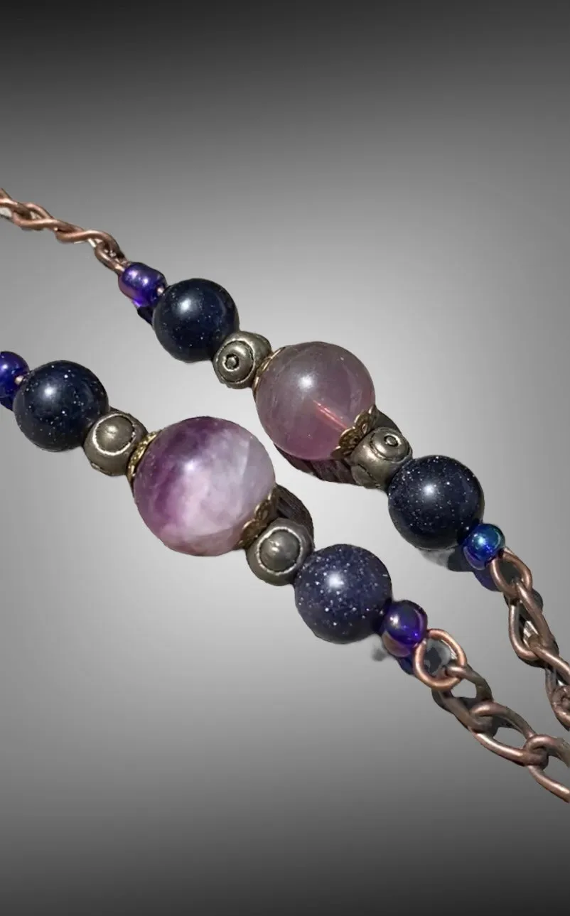 Ruby in Kyanite Carved Necklace