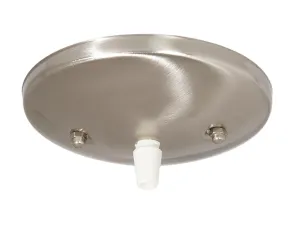 Satin Nickel Modern Canopy and Canopy Kits