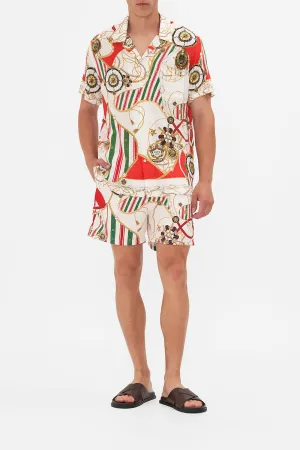 SHORT SLEEVE CAMP COLLARED SHIRT SALUTI SUMMERTIME