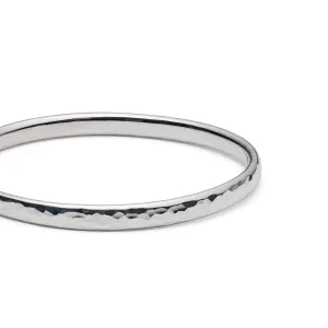 Single Simple Hammered Bangle