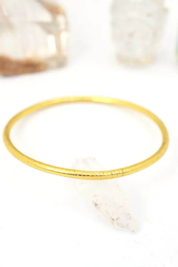 Single Thai Buddhist Temple Bracelet, Mantra Bangle