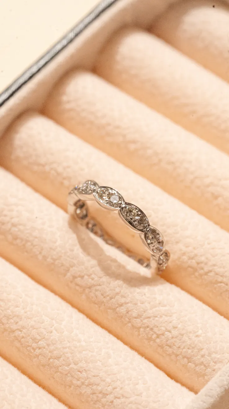 Slender Diamond Band