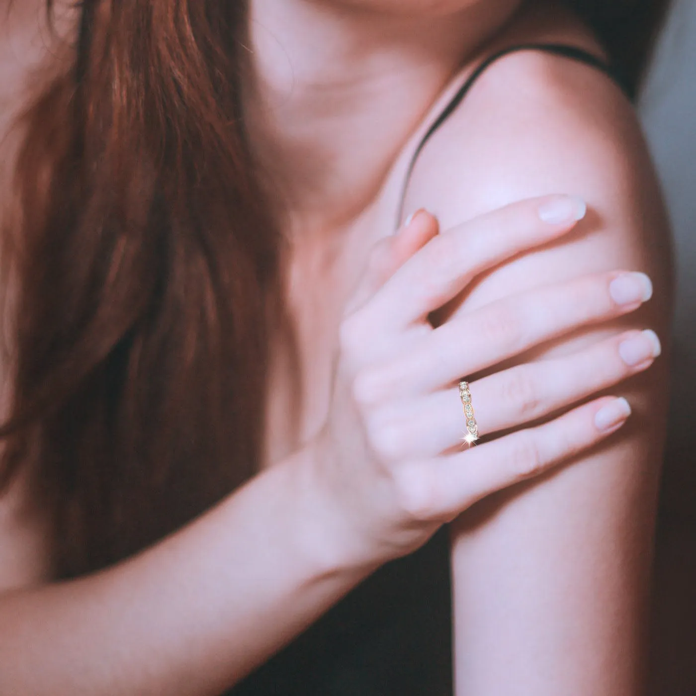 Slender Diamond Band