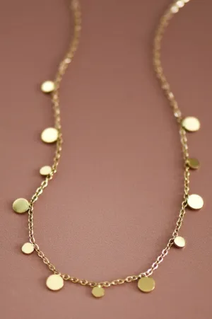 Soliel Disc Necklace